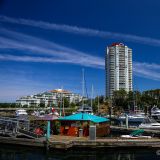 Blick auf die Waterfront von Nanaimo.
