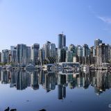 Vom Stanley Park aus bekommt man einen tollen Blick auf die Skyline.
