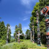 Aber auch sonst hat der Stanley Park einiges an Attraktionen zu bieten. Wie zum Beispiel die Totem-Pfähle ...

