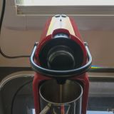 Bei Fränzi und Fredi gibt's dann sogar noch 220V aus der Steckdose. So können wir gleich unser Souvenir aus Martinique ausprobieren: Nespresso !!!
