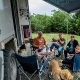 Wieder in Orosi angekommen, erwarten uns Claudia und David. Wir wollen zusammen an die Karibik-Küste und weiter nach Panama.
