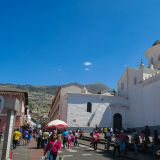 Die Iglesia de la Merced, ebenfalls in der Altstadt von Quito.
