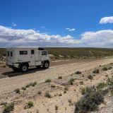 Parallel zur Ruta 2 verläuft die um einiges attraktivere Ruta 42 direkt an der Küste entlang zur Península Valdés.
