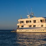 Die Motoryacht "Angelito" wird für die 8-tägige Kreuzfahrt durch das Galápagos-Archipel unser Zuhause sein.
