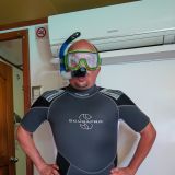 Ready für den ersten Schnorchelgang. 

