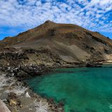 Die Insel Bartolomé ist für uns eine der landschaftlich schönsten unserer Tour. 
