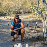 Etwas vom Faszinierendsten auf Galápagos ist für uns, dass die Tiere keine Angst vor dem Menschen haben. (Insel Genovesa)
