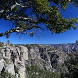 Ausblick auf die Barrancas del Cobre.
