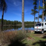 Am Lake Shepherd verbringen wir 4 gemütliche Tage.
