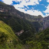 Die 771m hohen Gocta-Fälle gehören zu den höchsten Wasserfällen der Welt. 
