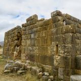 Eine weitere Inka-Ruine ganz alleine für uns, die Vieja Ciudad del Inka bei Huanuco. 
