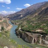 Auf dem Weg nach Ayacucho wird es immer grüner. 
