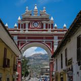 Fussgängermeile in Ayacucho. 
