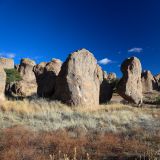 Nächster Anlaufpunkt unserer Tour durch den Südwesten der USA war der City of Rocks State Park.
