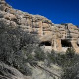 Über einen kleinen Umweg gelangen wir in den Gila National Forrest wo sich die Gila Cliff Dwellings befinden.
