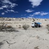 Kurz vor Ende der Mojave Road schlagen wir einmal mehr unsere Zelte auf und weil es hier so schön ist, bleiben wir gleich für zwei Tage. :-)
