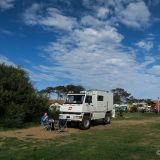 Letzter Stopp vor unserer Rückreise, der Overlander-Umschlagplatz im Paraíso Suizo in Jaureguiberry. Hier machen wir unseren Mogli fit für die Atlantik-Überquerung.
