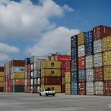 Erster Zwischenstopp: Paranagua in Brasilien.
