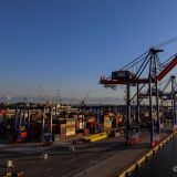 Wieder am Hafen angelangt, ...
