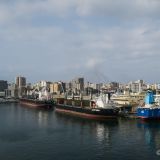 In Dakar (Senegal) angekommen, erhält die "Grande America" einen perfekten Anlegeplatz. Von hier aus sind es nur wenige Gehminuten ins Zentrum. 
