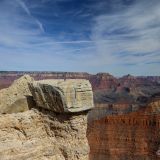 Sicht auf den Grand Canyon vom Mather Point. 
