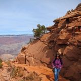Auf dem Rückweg vom South Kaibab Trail. 
