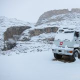Überraschung - Wintereinbruch in Page. 
