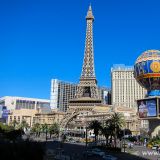 Nun sind wir schon in Las Vegas und nehmen die einzelnen Themenbereiche unter die Lupe. Hier sind wir in Paris angelangt. 
