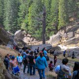 Wandern im Yosemite NP, wochentags und in der Nebensaison!
