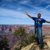 Beweisfoto 1 - Roger war beim Grand Canyon. 
