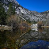 Nicht umsonst heisst er Mirror Lake, Yosemite NP.
