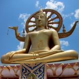 Das Wahrzeichen von Koh Samui, der "Big Buddha". 
