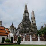 Der "Wat Arun" Tempel in Bangkok, für uns einer der Schönsten. 
