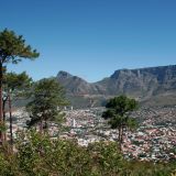 Blick auf den Tafelberg vom Signal Hill
